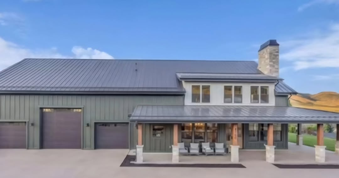 Metal roofing projects completed by Omega Metals in Ogden Utah