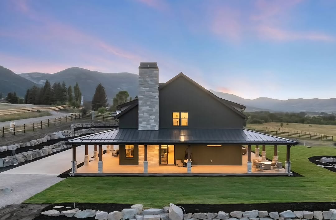 Metal siding installation by Omega Metals in Northern Utah