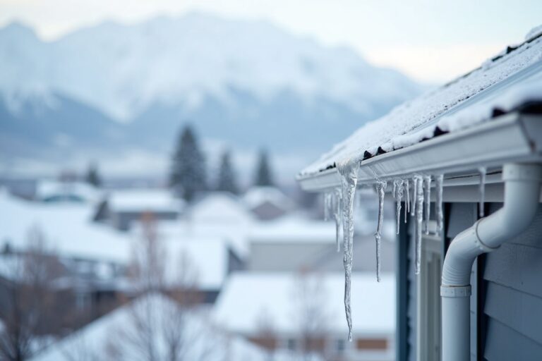 Omega Metals metal roof and gutter system for Northern Utah homes - Ice Dams in Ogden: Why They Form and How to Stop Them for Good