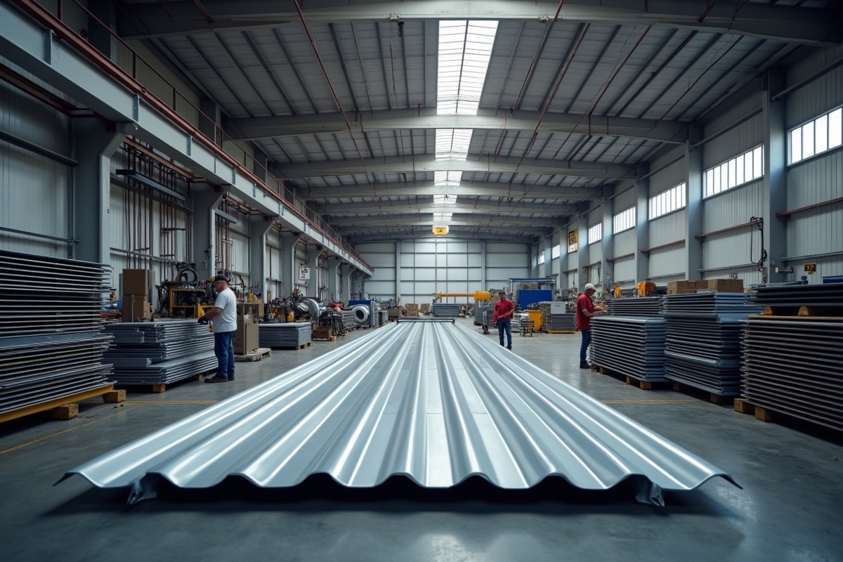 Custom metal fabrication shop for commercial roofing in Ogden, Utah